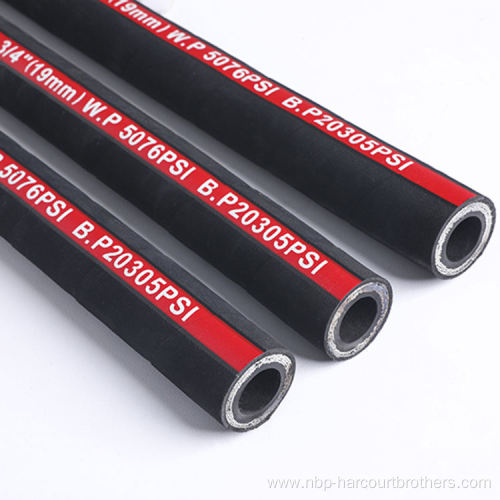 R9 wire spiraled oil hose metal wire hydraulic rubber hose